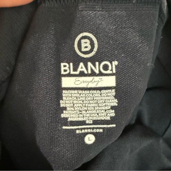 Blanqi Maternity Navy Blue Leggings- Size L - Picture 4 of 4